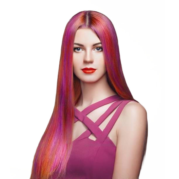 coloured-hair